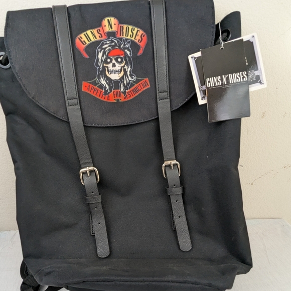 Guns N' Roses NWT Backpack by Rock Sax - Picture 10 of 10